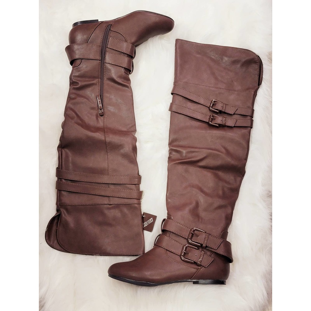 Cocoa Knee High Boots Size 6.5